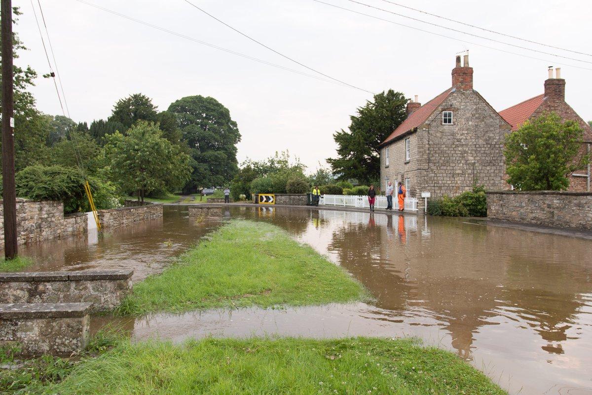 High water & flash flooding in North Grimston and Settrington   Photography by Rich Smith