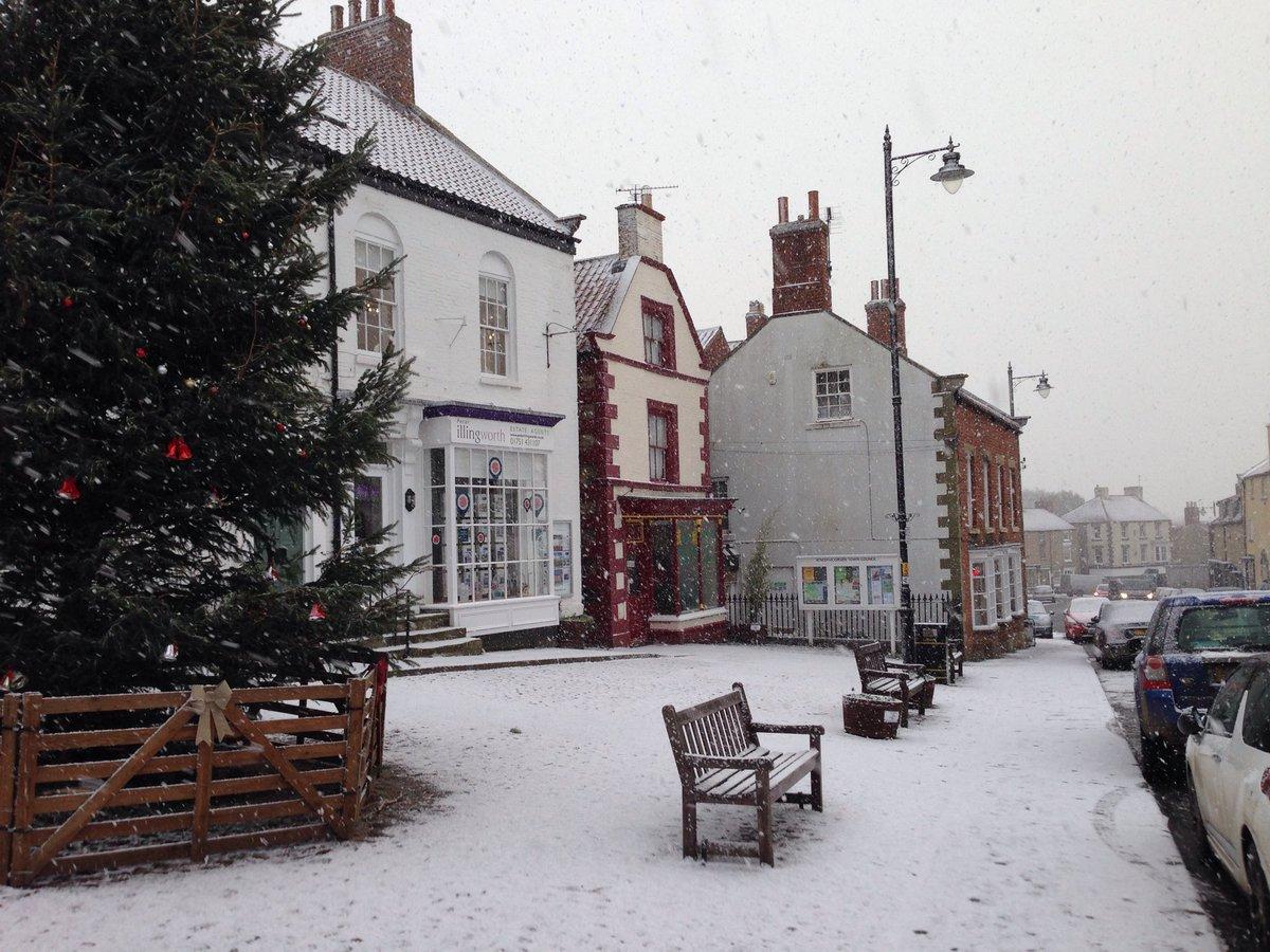 Snow in Kirkbymoorside    Picture: Pickering Rotary