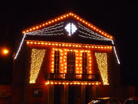 Christmas Lights at the Milton Rooms in Malton. Picture by Nick Fletcher