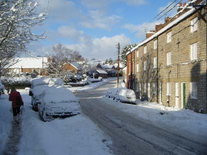 Kirkbymoorside in the snow. Picture by Malcolm Richardson.