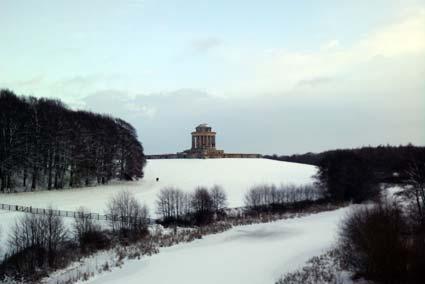 Castle Howard in the snow. Picture by Steve Savage