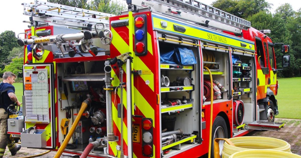 Firefighters tackle blaze in North Yorkshire woods