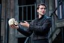 David Oakes as Hamlet as York's award-winning pop-up Shakespearean Rose Theatre     Picture: Charlotte Graham