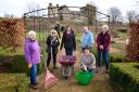 The team at Helmsley Walled Garden in March before the coronavirus pandemic  Picture: Frank Dwyer