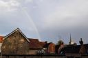 A rainbow over Malton by Nick Fletcher