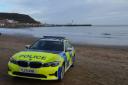 A 13-year-old girl was hit by a long dark-coloured, possibly blue, saloon car driven by a woman with blonde hair in Scarborough
