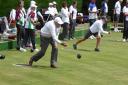 Bowlers take to the green at this year’s event.