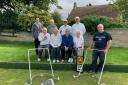 Councillor George Jabbour met with members of Harome Bowling Club, who successfully applied for a grant in the first round