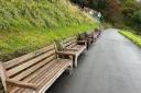 There are hundreds of memorial benches all over Scarborough