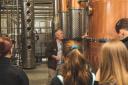 A tour of the distillery