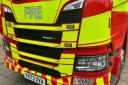 Reports are coming in of a fire at Waterston Car Breakers Milford Haven.
