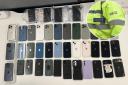 Stolen mobile phones retrieved in a Harlesden raid,s we compare where phones are most often stolen in London