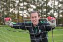 Ready for Wembley - Great Wakering Rovers goalkeeper Luis Shamshoum