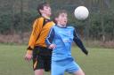 Action from Heslerton Under-14s’ match against Hunmanby