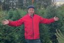Oliver Combe, who runs York Christmas Trees in Wigginton