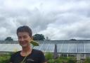 Tricia Harris, head of marketing and communications, at Helmsley Walled Garden, gets ready for the reopening on August 1