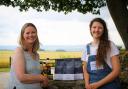 Two Ryedale businesses have partnered to make summer recipes. Pictured: (From left to right) Jennie Palmer and Kathryn Bumby