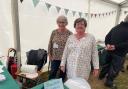 Margaret Smith and Sue Hook from the Ryedale's WI say the standard of entries has remained high at the 2022 Ryedale Show Picture: Dylan Connell