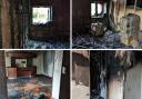 A fire at a former hotel in North Yorkshire is being treated as arson