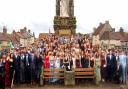 Year 11 pupils from Ryedale School at their prom in Helmsley