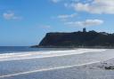 Nick Fletcher's photo of Scarborough Castle in the sunshine.