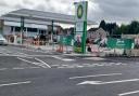 The new bp garage and retail store in Norton