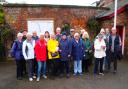 The participants on the Wolds Coast day trip Image: Northern