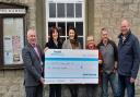 Wombleton Village Hall has received a £2,000 donation towards its refurbishment costs from Scarborough-based homecare provider React Homecare.