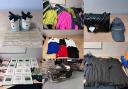 The stolen items that were seized  by police