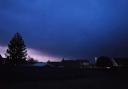 The storm above Kirkbymoorside - photo Jo Flounders