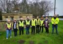A total of 13 volunteers from Helmsley Litter Picking group (HeLP) took part in this years Keep Britain Tidy 'Great British Spring Clean campaign