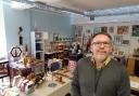 Andrew Cambridge in the Blueberry Academy shop in Walmgate