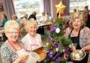The volunteers who will be serving Christmas dinner for people who will be on their own – Patricia Grayson, Mary Johnson, Daphne Bowes, Karen Patterson and Christine Rhodes