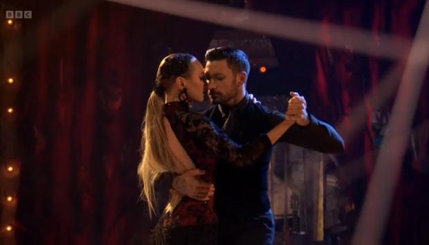 Gazette & Herald: Rose and Giovanni's Argentine Tango. Credit: BBC