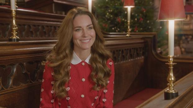Gazette & Herald: Royal Carols: Together At Christmas, hosted by the Duchess of Cambridge at Westminster Abbey, will be broadcast on Christmas Eve on ITV. Picture: PA
