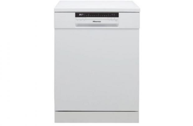 Gazette & Herald: Hisense HS60240WUK Standard Dishwasher - White - E Rated (AO)