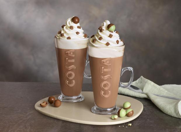 Gazette & Herald: Aero Hot Chocolate (Costa Coffee) 