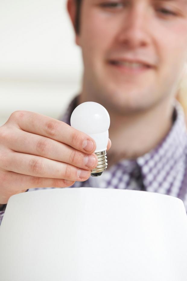 Gazette & Herald: LED bulbs could save you money. Picture: Alamy/PA