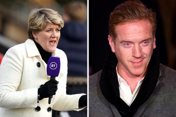 Gazette & Herald: Damian Lewis and Clare Balding. Credit: PA