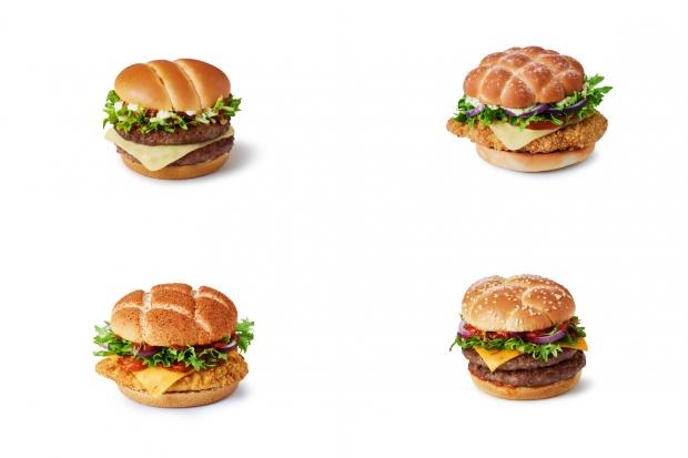 Gazette & Herald: McDonalds new burgers. (McDonalds)