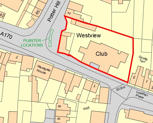 Gazette & Herald: The location of the £1.5 million project in Pickering