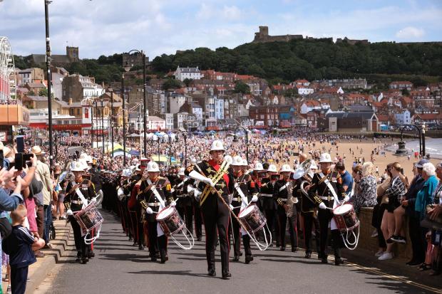 The streets were lined in Scarborough for Armed Forces Day 2022 Picture: Richard Ponter Photography/Scarborough Borough Council