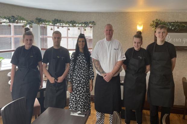 The Station Hotel team ahead of the opening of their new Steakhouse Picture: Dylan Connell