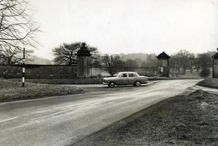 The crossroads at Coneysthorpe in 1968.