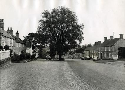 The picturesque village of Coxwold, taken in 1968.