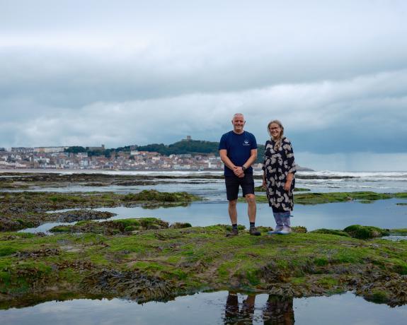 Gazette & Herald: Clara Challoner Walker of Cosy Cottage Soap and Wave Crookes of SeaGrown Picture: SeaGrown Gazette & Herald: Clara Challoner Walker of Cosy Cottage Soap and Wave Crookes of SeaGrown Picture: SeaGrown