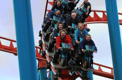 Pupils at Welburn Hall School enjoyed a day out at Flamingo Land, courtesy of the Pickering branch of the Rotary Club.
