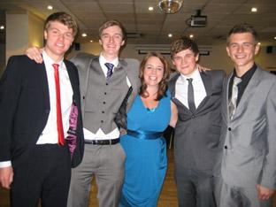 The Leavers' Prom at Lady Lumley's School in Pickering.