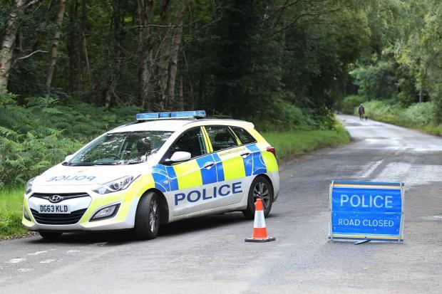 Four miles of B1429 south of Malton is closed to drivers 