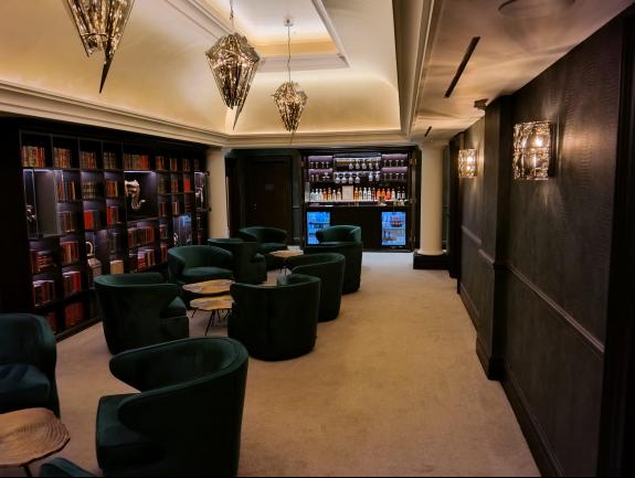 Gazette & Herald: An upstairs reading room comes with a bar Gazette & Herald: An upstairs reading room comes with a bar